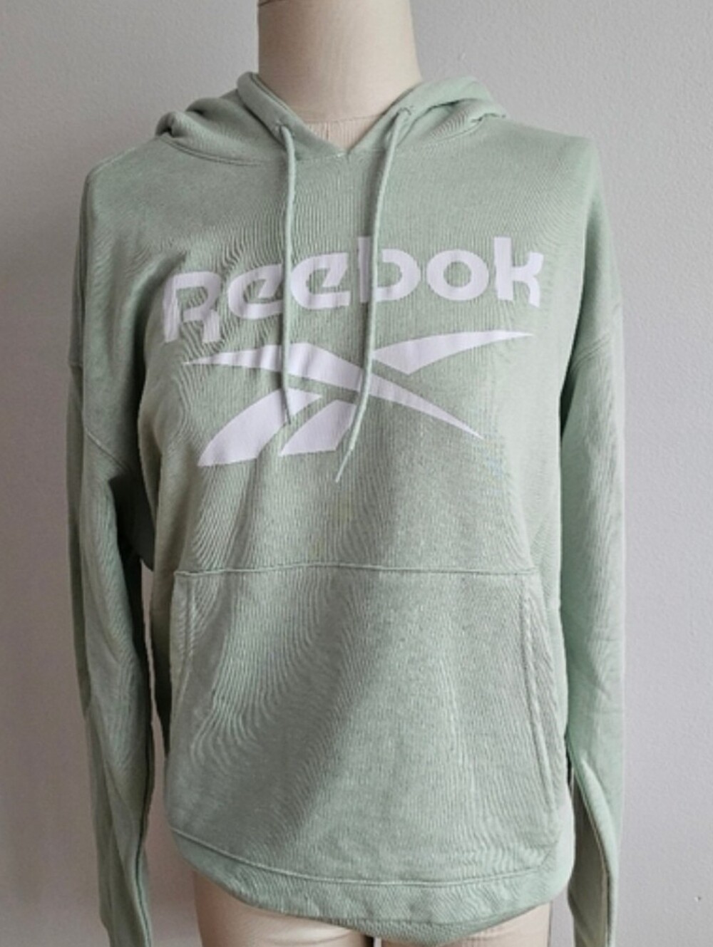 Reebok Women's Mint Green Pullover Hoodie